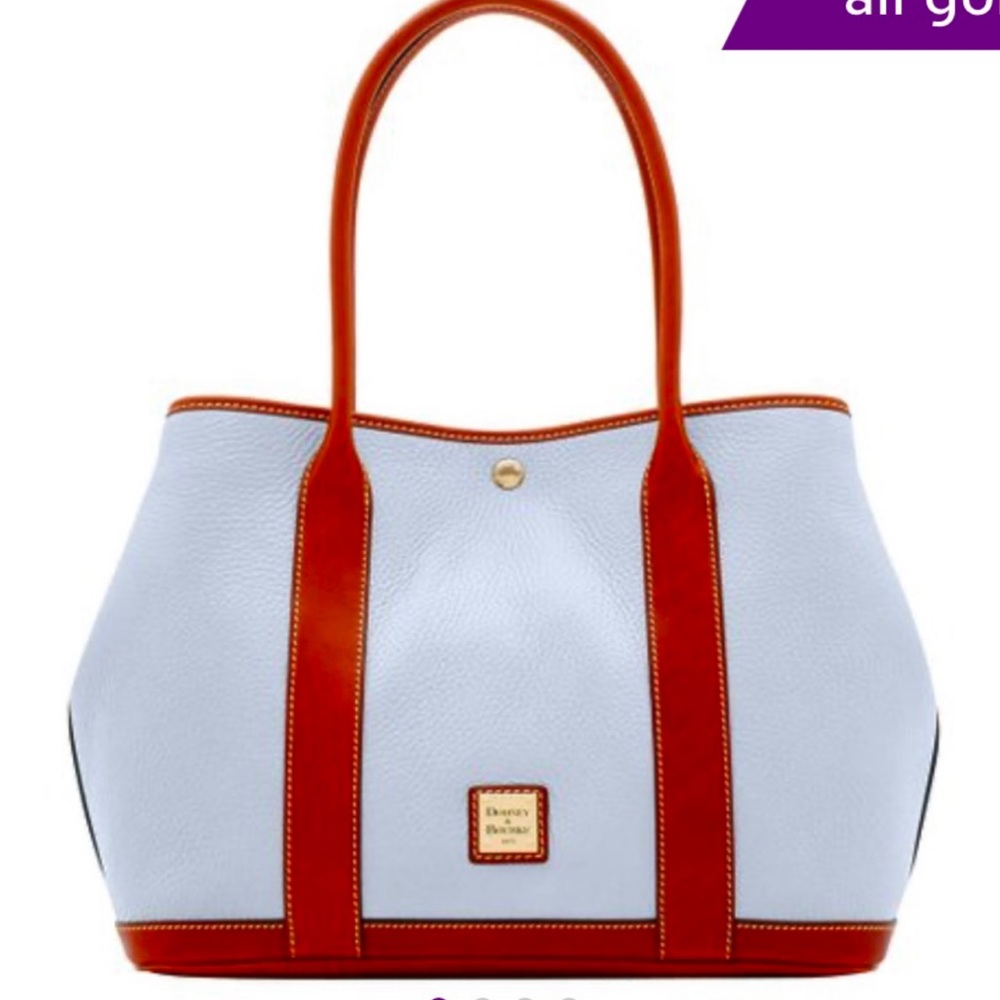 Dooney&Bourke Layla Tote in Glacier Blue-EUC